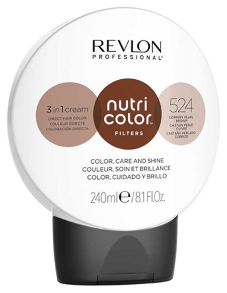 Nutri Color 3 In 1 Cream 524 Coppery Pearl Brown Nutri Color 3 In 1 Cream 524 Coppery Pearl Brown