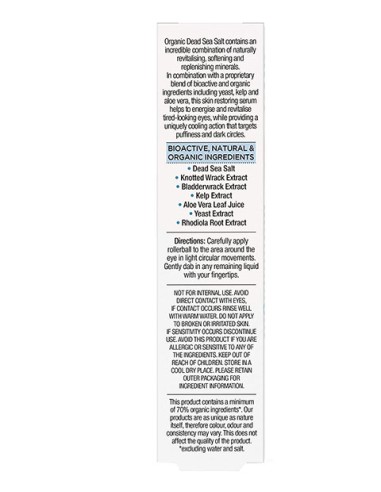 Bioactive Skincare Dead Sea Mineral Eye Rescue Rollerball Bioactive Skincare Dead Sea Mineral Eye Rescue Rollerball