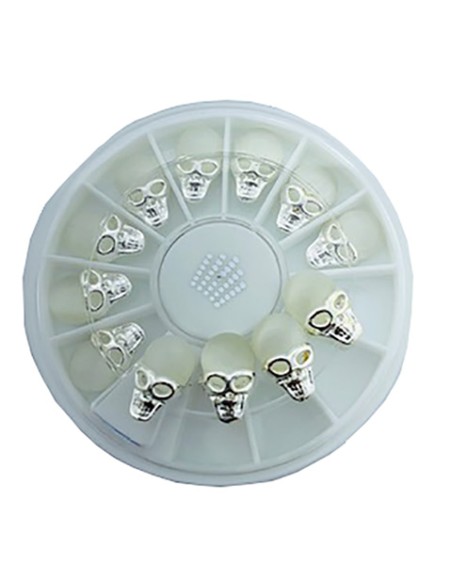 Nail Art Charm Treasure Island Silver Nail Art Charm Treasure Island Silver