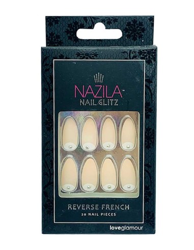 Nail Glitz Love Glamour Reverse French