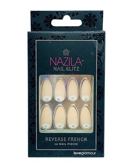 Nail Glitz Love Glamour Reverse French