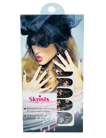 Skyists Flower Pattern Nail Stickers Skyists Flower Pattern Nail Stickers