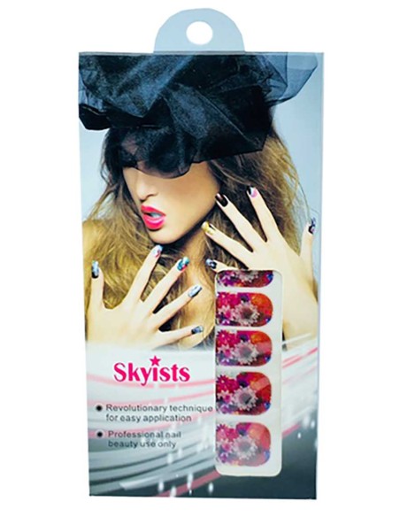 Skyists Garden Nail Stickers