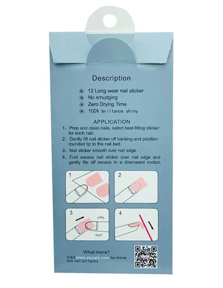 Skyists Leopard Nail Stickers