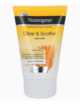 Neutrogena Clear And Soothe Turmeric Oil Free Clay Mask