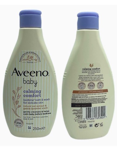 Aveeno Baby Calming Comfort Bedtime Bath And Wash