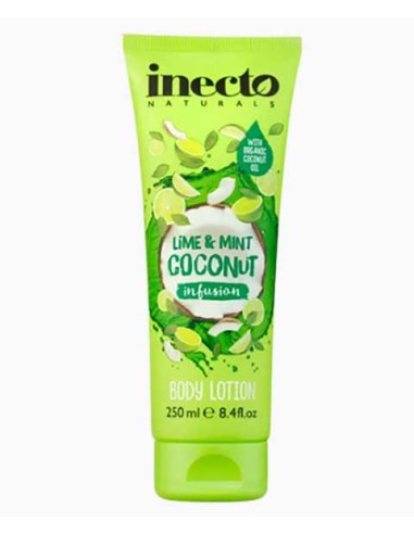 Inecto Naturals Lime And Mint Coconut Infusion Body Lotion Inecto Naturals Lime And Mint Coconut Infusion Body Lotion