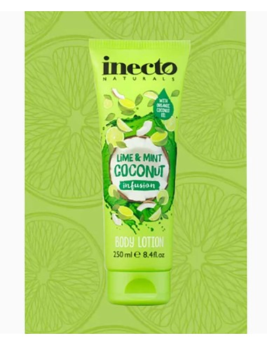 Inecto Naturals Lime And Mint Coconut Infusion Body Lotion Inecto Naturals Lime And Mint Coconut Infusion Body Lotion