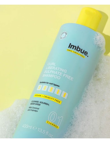 Imbue 01 Cleanse Curl Liberating Sulphate Free Shampoo