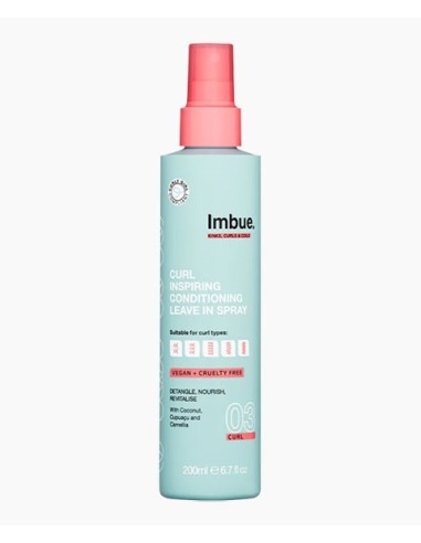 Imbue 03 Curl Curl Inspiring Conditioning Leave In Spray Imbue 03 Curl Curl Inspiring Conditioning Leave In Spray