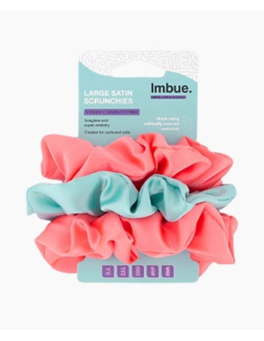 Imbue Large Satin Hair Scrunchies Imbue Large Satin Hair Scrunchies