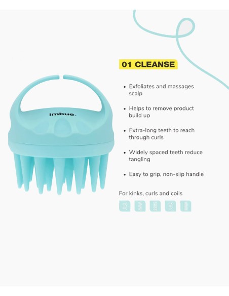 Imbue Scalp Massage And Shampoo Brush Imbue Scalp Massage And Shampoo Brush