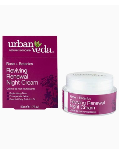 Urban Veda Rose Botanics Reviving Renewal Night Cream Urban Veda Rose Botanics Reviving Renewal Night Cream