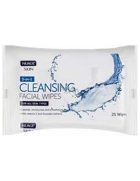Nuage 3 In 1 Skin Cleansing Wipes