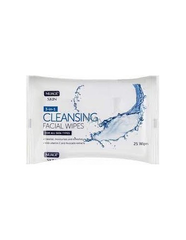 Nuage 3 In 1 Skin Cleansing Wipes Nuage 3 In 1 Skin Cleansing Wipes