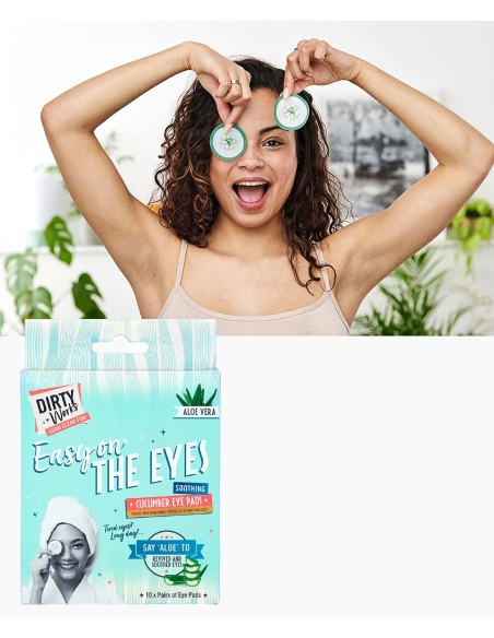 Dirty Works Easy On The Eyes Soothing Cucumber Eye Pads Dirty Works Easy On The Eyes Soothing Cucumber Eye Pads