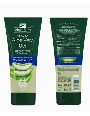 Aloe Pura Aloe Vera Gel With Vitamins A C And E