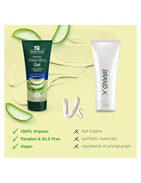 Aloe Pura Aloe Vera Gel With Vitamins A C And E