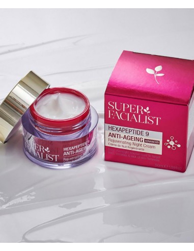 Super Facialist Hexapeptide 9 Anti Ageing Rejuvenating Night Cream Super Facialist Hexapeptide 9 Anti Ageing Rejuvenating Night Cream