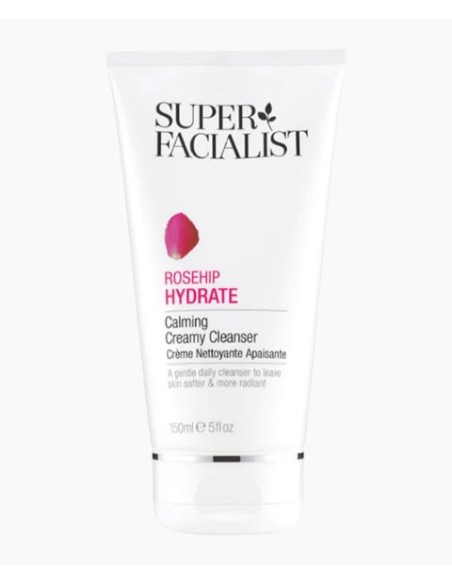 Super Facialist Rosehip Hydrate Calming Creamy Cleanser