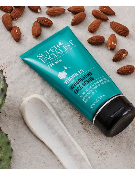 Super Facialist Men Vitamin B3 Invigorating Face Scrub Super Facialist Men Vitamin B3 Invigorating Face Scrub