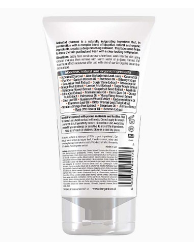 Bioactive Skincare Activated Charcoal Deep Cleansing Face Scrub