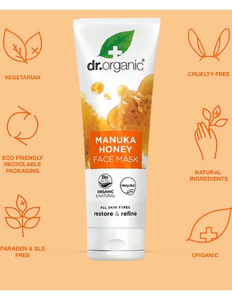 Bioactive Skincare Organic Manuka Honey Face Mask