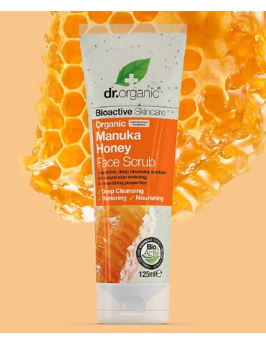 Bioactive Skincare Organic Manuka Honey Face Scrub Bioactive Skincare Organic Manuka Honey Face Scrub