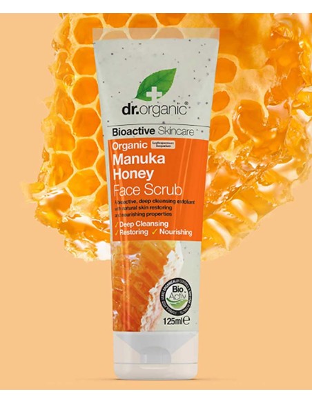 Bioactive Skincare Organic Manuka Honey Face Scrub Bioactive Skincare Organic Manuka Honey Face Scrub