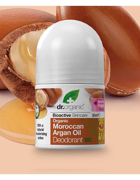 Bioactive Skincare Organic Moroccan Argan Oil Deodorant Roll On