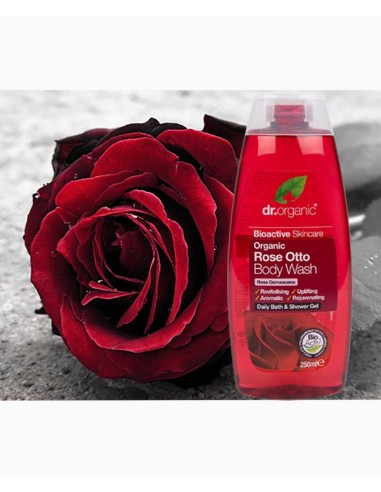 Bioactive Skincare Organic Rose Otto Body Wash