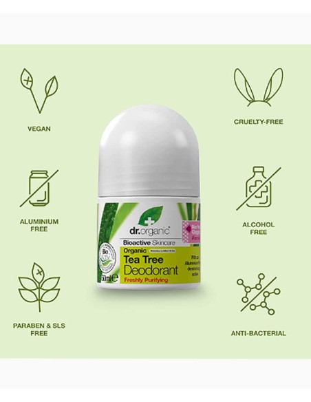 Bioactive Skincare Organic Tea Tree Deodorant Roll On Bioactive Skincare Organic Tea Tree Deodorant Roll On