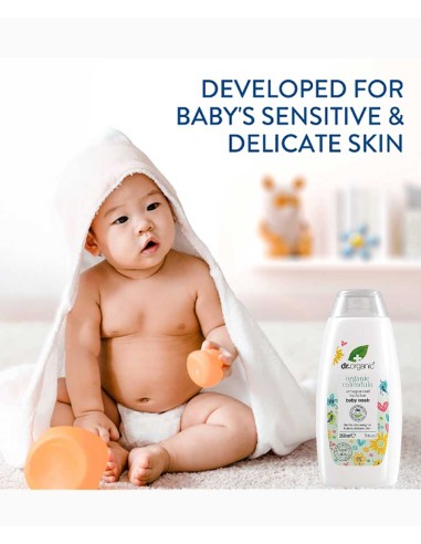Organic Calendula Unfragranced Baby Wash