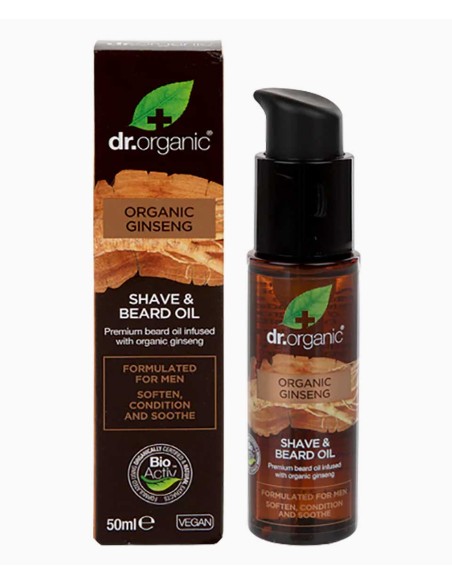 Organic Ginseng Shave And Beard Oil Organic Ginseng Shave And Beard Oil