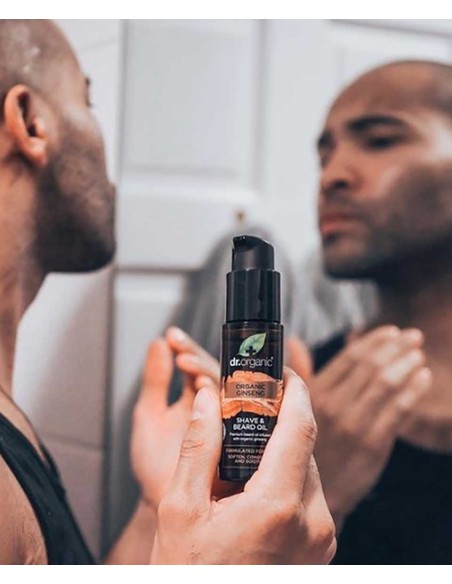 Organic Ginseng Shave And Beard Oil Organic Ginseng Shave And Beard Oil
