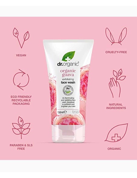 Organic Guava Exfoliating Face Wash Organic Guava Exfoliating Face Wash