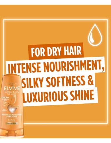 Elvive Extraordinary Oil Coco Weightless Nourishing Conditioner