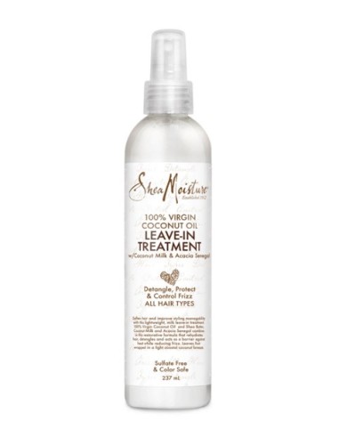 Shea Moisture100 Percent Virgin Coconut Oil Leave In Treatment