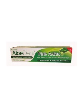 Aloedent Triple Action Fluoride Free Toothpaste