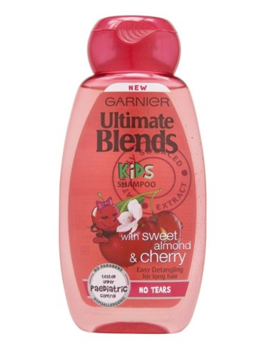 GarnierUltimate Blends Kids Cherry And Sweet Almond 2In1 Shampoo GarnierUltimate Blends Kids Cherry And Sweet Almond 2In1 Shampoo