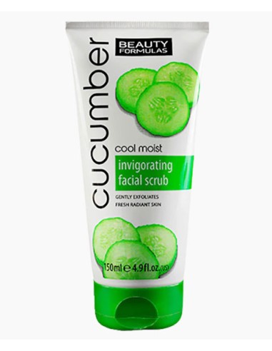 Beauty Formulas Cool Moist Cucumber Invigorating Facial Scrub Beauty Formulas Cool Moist Cucumber Invigorating Facial Scrub