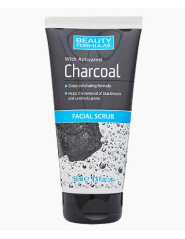 Beauty Formulas With Activated Charcoal Facial Scrub Beauty Formulas With Activated Charcoal Facial Scrub
