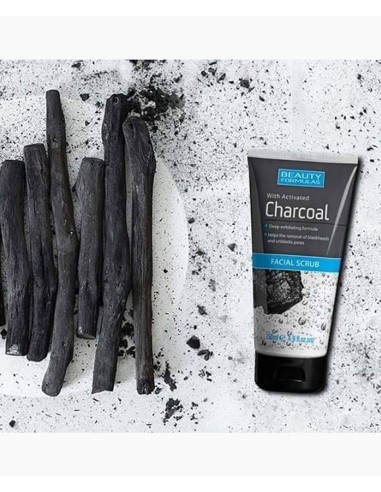 Beauty Formulas With Activated Charcoal Facial Scrub Beauty Formulas With Activated Charcoal Facial Scrub