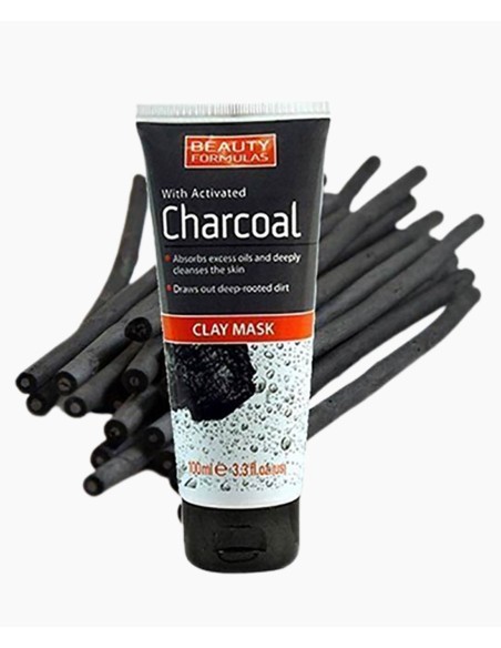 Beauty Formulas With Activated Charcoal Clay Mask Beauty Formulas With Activated Charcoal Clay Mask