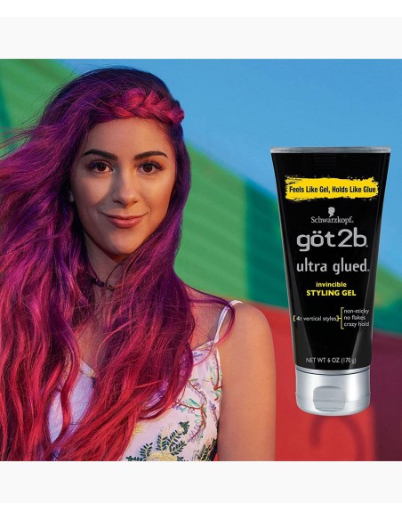 Got2b Ultra Glued Invincible Styling Gel Got2b Ultra Glued Invincible Styling Gel