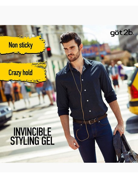 Got2b Ultra Glued Invincible Styling Gel Got2b Ultra Glued Invincible Styling Gel