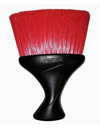 Denman Duster Brush For Hairdressers D78 Black And Red Bristle