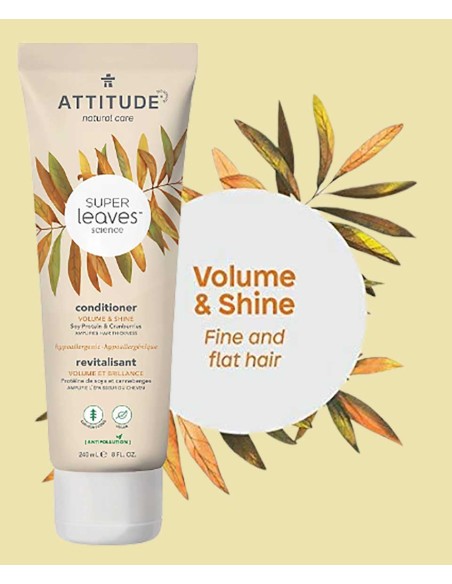Super Leaves Science Natural Volume And Shine Conditioner Super Leaves Science Natural Volume And Shine Conditioner