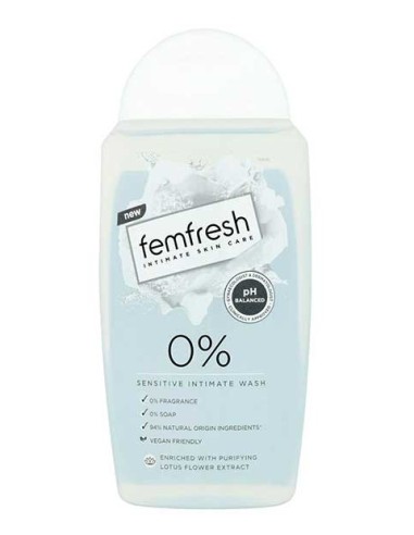 Femfresh Intimate Skin Care Zero Percent Sensitive Intimate Wash