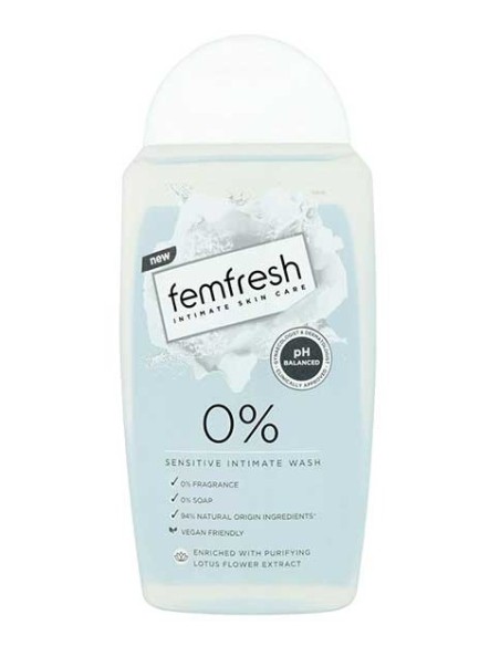 Femfresh Intimate Skin Care Zero Percent Sensitive Intimate Wash